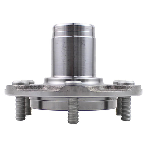 Front Wheel Hub And Bearing Assembly Two Pack For Toyota Sequoia 4WD 2001 To 2007 Tacoma 1995 To 2004 Tundra 2000 To 2006 And 4Runner 1996 To 2002 Replacement WHB087 OEM Grade Heavy Duty steel unit