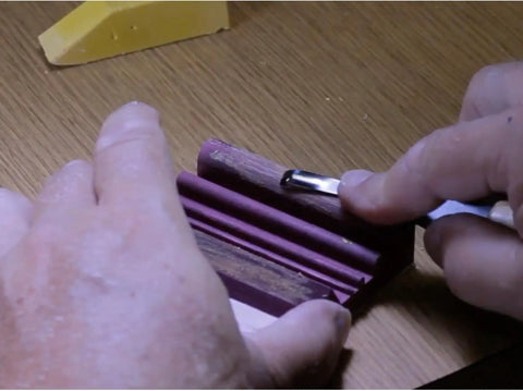 Using Wood Carving Tools SlipStrop Kit For Razor Sharp Edges And Ultra Smoothing Deburring And Polishing Compound Included Works On Gouges V