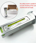 Hella Accurate Adjustable Magnetic Camber Gauge For Cars Trucks And RV Wheel Alignment Tool with level and measurements.