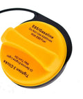 Yellow E85 Gas Cap Replacement GT295 20915990 For Chevy GMC Cadillac Trucks And SUVs 2007-2011 with black handle