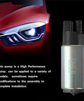 Electric Fuel Pump And Install Kit For Multiple Vehicle Models Replacing E8229 E2068 E8213 EFP382A 12V High Flow Pump 100 LPH.