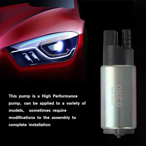 Electric Fuel Pump And Install Kit For Multiple Vehicle Models Replacing E8229 E2068 E8213 EFP382A 12V High Flow Pump 100 LPH.