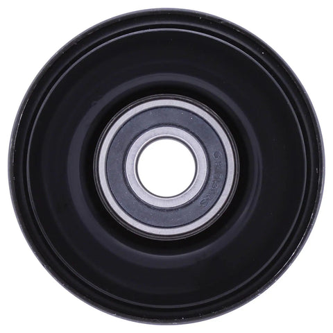 Drive Belt Tensioner Idler Pulley Kit For GMC Yukon Savana Suburban Chevy C1500 C2500 C3500 K1500 K2500 K3500 P30 Tahoe Express S10 Blazer 1996-2002 Fits Most GM Fullsize SUVs And Vans, black pulley with metal bearing