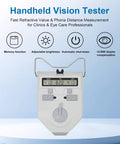 Digital Pupilometer With LCD Display And Memory PD Meter For Eyewear Fitting Pupillary Distance Tool Precision Optical Instrument 45 To 82mm Great For Eye Pros And Shops Quick Readouts Memory Recalls Last Five PD Measurements Easy Onehanded, handheld vision tester