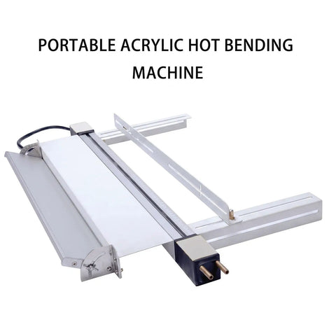 Reliable 110V Acrylic Bending Machine With Dual Water Cooling Strip Heater For Pvc Plastic Sheets Delivers Slick Precision Bends No Sweat Setup And Works Like A Charm In Your Daily Workshop Projects showing a portable acrylic hot bending machine.