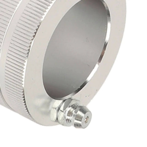 Close-up of Wheel Bearing Greaser Kit for Sportsman and General, aluminum, non-slip grip, part of 4 piece bearing grease tool set.