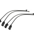 Four Pack Front Brake Pad Wear Sensor Kit For Porsche Macan 2015 2016 2017 2018 OE 95B907253 high temperature durable replacement cables