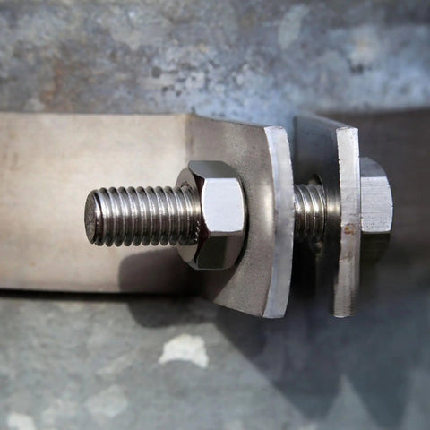Installed 206 Piece Metric Lock Nuts And Hex Nuts Assortment Kit Nylon Insert Nylock 304 Stainless Steel M3 To M10 in use