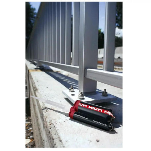 REM Adhesive Mixing Nozzle for HIT RE 500 and HY 150 Max Anchors on concrete for smooth bonding application