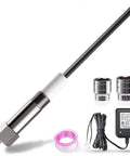 Throw Out The Rotten Egg Stank With This Titanium Powered Anode Rod For Water Heaters, 12-inch, includes hardware and connectors.