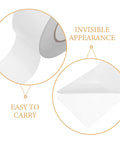 No Gimmicks Solid Grip Clear Double Sided Tape For Wall Mounting And DIY Fixes Weather Proof Invisible Adhesive Roll, showing easy to carry transparent tape.