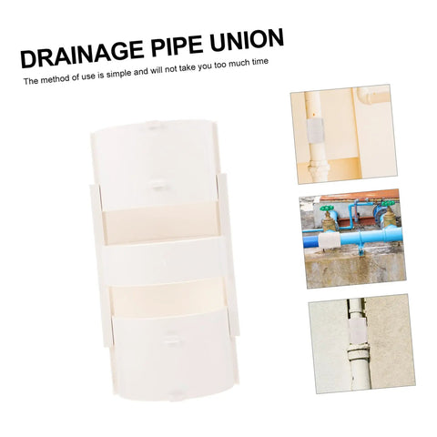 Drainage Repair Coupling For Quick Leak Fixes And Sturdy Sewer Connection For Emergency Drain Pipe Repairs Leakage Accessory Ideal For DIY Home Plumbing Fixes And Quick Patch Solutions That Stops Leaks Fast