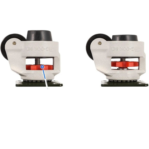 Heavy Duty Self Leveling Casters 4 Piece Set With 3300 Pound Capacity And 360 Degree Swivel Stem Wheels For Indoor Outdoor Furniture That Handles Any Load Without Breaking A Sweat