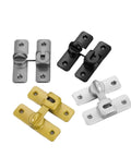 Heavy Duty 180 Degree Door Hinge For Interior And Exterior Use Built To Last With Smooth Silent Operation Tough Steel Construction High Traffic Ready Easy Install No Nonsense Longevity For Home Office Or Shop Doors, black silver gold hinges