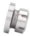 Heavy Duty ER40 Collet Chuck Carbon Steel 80mm Diameter side view for CNC Milling and Lathe Machines.