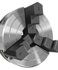 Three Inch Wood Lathe Chuck Set With Self Centering Three Jaws For Precise Turning Pro Grade Grip 1 By 8 TPI Thread