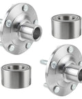 Front Wheel Hub And Bearing Assembly Pair For Mazda 3 2005 2013 And Mazda 5 2006 2010 5 Lug Front Left Or Right Fits Replaces LS-WHB003