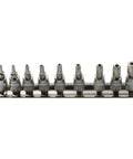 Grab This Sick 9-Piece Pentalobe Socket Set With Chrome Vanadium Steel Bits For Torx Security Screws Repair And Electronics Gadgy Fixes, nine bits on rack