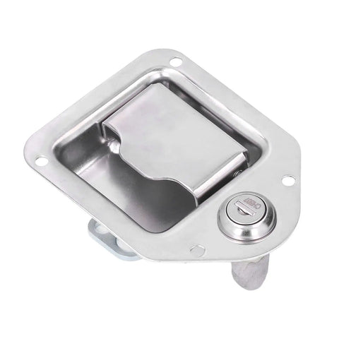Heavy Duty Paddle Lock Handle With Two Keys Ultra Tough Stainless Steel Toolbox Latch With Waterproof Rubber Gasket For RV Truck Trailer ATV UTV Gear Boxes Hella Secure
