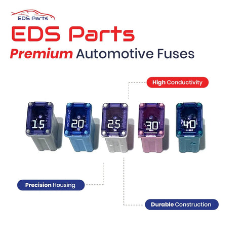 Heavy Duty Micro Cartridge Auto Fuse Kit Boss Grade Mcase Fuses For American Trucks And Cars showing 15-40A fuses in various colors.