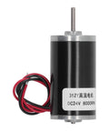 24V Adjustable Speed Permanent Magnet DC Motor With CW CCW Rotation Low Noise Stable Output All Metal Construction For Smart Toys 8000RPM