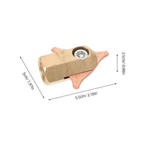 3 Piece Copper Spot Welder Chuck Set For Auto Dent Repair Kit With Stable Clamping And Precision Adjustment Pro Grade Universal Compatibility For Automotive Sheet Metal Repair And Car Dent Removal, 5.5cm part