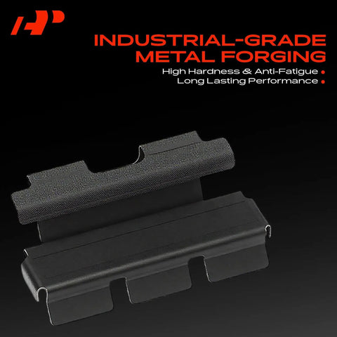 Ultimate Heavy Duty Front Disc Brake Hardware Kit For Ford F-150 Bronco E-Series 94-03 Replaces H5620Q Ensures Smooth Stops And Top Safety With Durable Springs Boots Covers For Your Old Truck metal forging brake hardware, black finish