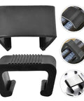Outdoor Patio Wicker Furniture Clips Set For Rattan Sofas, Sectional Fasteners And Connectors, 10 Pack shown in close-up.