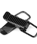 Quick Release Hook Lock Clip For Cars And Trucks, Universal Fit With Carbon Fiber Texture Hood Fastener, shown in black