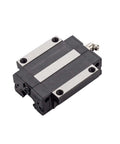 Rock Solid Dual Carriage HGH25CA Linear Guide Rail Kit Pre Drilled HGR25 Rails 1850mm To 2050mm For Smooth Silent CNC Motion Control, single HGH25CA block