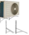 Heavy Duty Mini Split AC Wall Mount Bracket With Foldable Design Beefed Up For Real Tough Mounting Supports Up To 441 Lbs