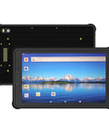 Eight Inch Rugged Tablet With Integrated 2D Barcode Scanner And Android 13 System showcasing display and durable casing.