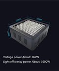 Top Shelf 8500W UV Curing Lamp With Precise Timed Dials And Cool Light Flow For Quick Resin Glue Varnish Curing On Delicate Prints, showing 360W LED panel design.