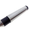 MT2 Morse Taper Dead Center For Lathes And Milling Machines 100mm Length Alloy Silver Tone Black Center Diameter 17mm Shank