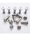 Ten Pack Knife Handle Fasteners And Rivets For EDC Pocket Knives, Stainless Steel Bracket Bolts And Tactical Lock Shaft Rivets, T8 screws.