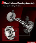 Front Wheel Hub Bearing Assembly 513121 for 1997-2013 GM Vehicles with ABS 5-Lug Fits Impala, LeSabre, shown in exploded view