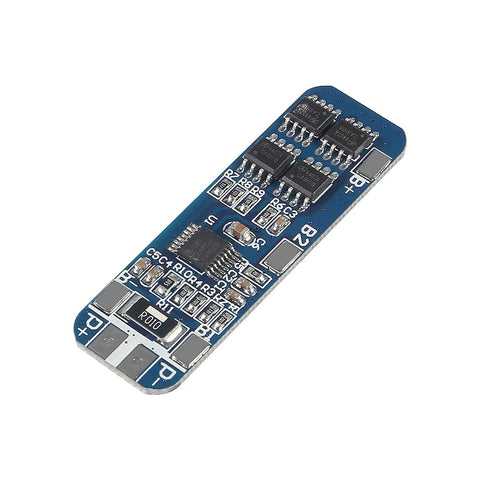 No Drama 5 Pack 3S 10A Lithium Battery Management System For 18650 Cells circuit board with multiple ports and chips.
