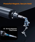 76in1 Mini Electric Screwdriver Set With Precise Torque Control And Magnetic Tip holding screws