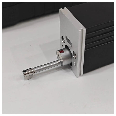 Close-up of Plug And Play Portable Split Surface Roughness Tester showing detachable probe for precise measurements.