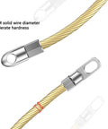 This Heavy Duty Electrical Wire Threader Is The Ultimate Fish Tape For Pros, showing 4MM solid wire diameter and end fittings.