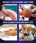 Ring Size Adjuster Kit For Loose Rings With Wide Bands 3 To 8mm Fits Thick Bands Includes 6 Spiral Guards And 6 Pad Guards