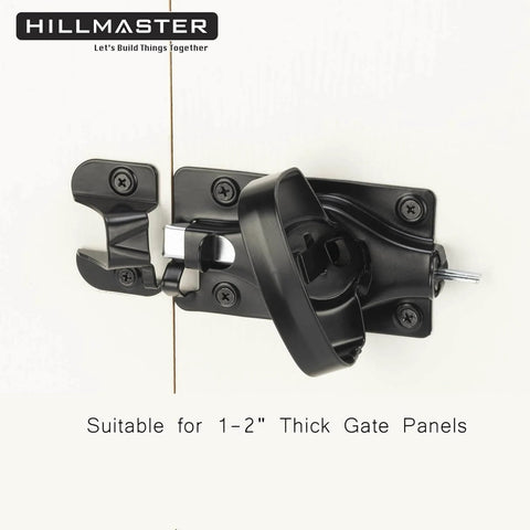 Heavy Duty Automatic Locking Gate Handle Latch For Interior And Exterior Doors, Built Tough Door Latch Hardware.