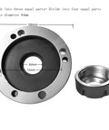 100mm ER32 Collet Chuck for CNC Milling and Lathe Tools Workhorse showing dimensions and ER32 Wrench included