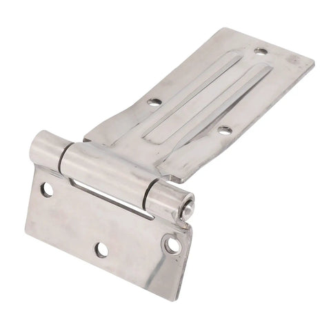 Stainless Steel Reversible Hinge For Indoor Outdoor Use Heavy Duty Rust Prevention Door Hinge With Reversible Pin, side view