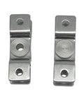 304 Stainless Steel Torque Hinge With 360 Degree Rotation Positioning Shaft 2.0 N m Heavy Duty Pro Grade Corrosion Resistant Cabinet Door Hinge With Hole 1 Piece For Cabinets And Enclosures front view