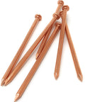 Pure Copper 3.5 Inch Nail Spikes 22 Pack Heavy Duty Tree Stump Root Removal Eco Friendly Chemical Free USA Made Durable Spikes