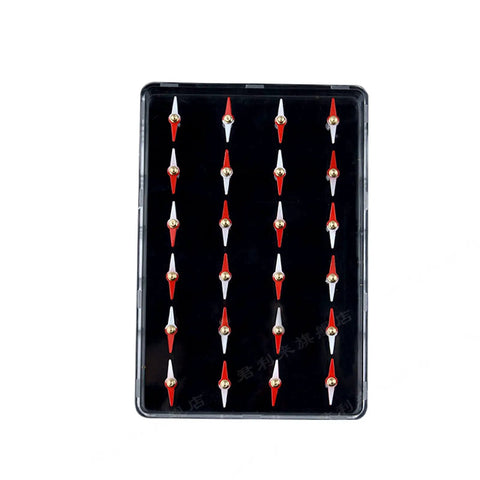 Magnetic Molecular Model Kit For Classroom Physics Experiments Kid Friendly Teaching Aid To Demonstrate Magnetization And Demagnetization Transparent Cuboid Box With 24 Steel Needles Ideal Junior High School Science Tools in a black tray