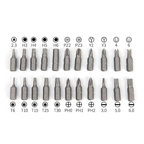 Heavy Duty Ratchet Screwdriver Kit With Magnetic Torx Bits For Quick Home Repair Jobs And TINY Hardware Tasks Perfect DIY Tool For Fastener Work, 18 bits