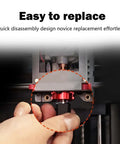 Hand installing Upgrade 2.0 Ceramic Hotend Kit 0.4mm for Flashforge Adventurer 5M with easy replacement feature
