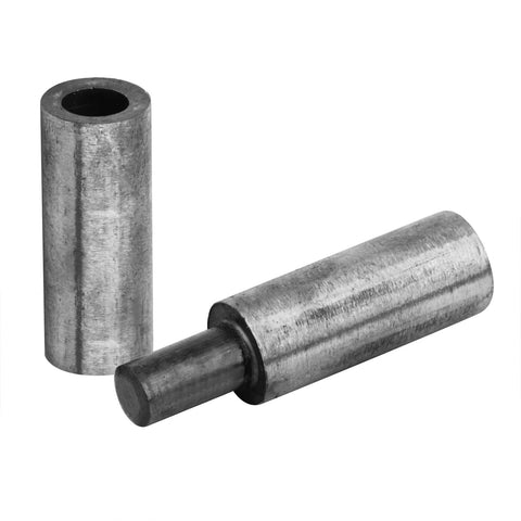 Beefy Heavy Duty Weld On Barrel Hinges For Gates And Trailers Five And One Eighth Inch By One Inch With 360 Degree Rotation Carbon Steel Q235B